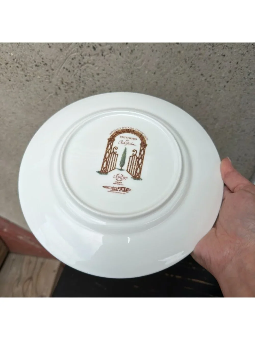 Lenox Mosaico d'Italia Fruttifero Accent Luncheon Plate